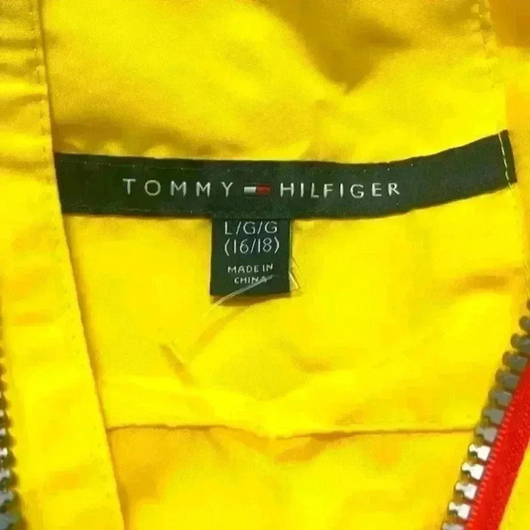 Tommy Hilfiger pull over rain 🧥 jacket or windbreaker unisex - Picture 4 of 5